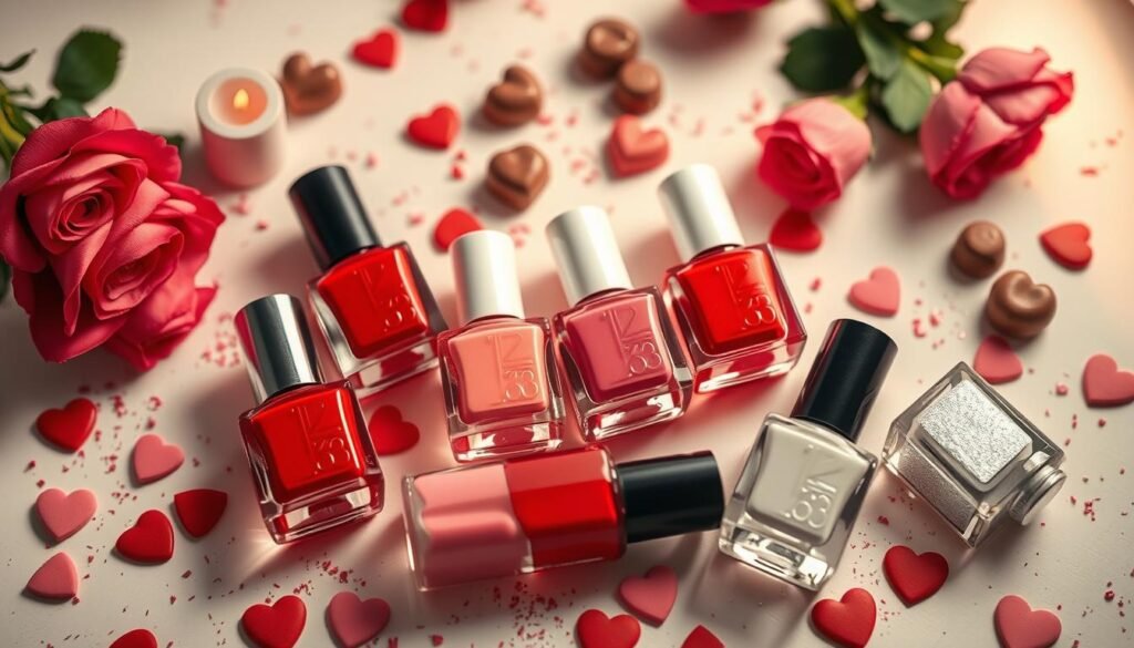 nail polish colors for Valentine's Day